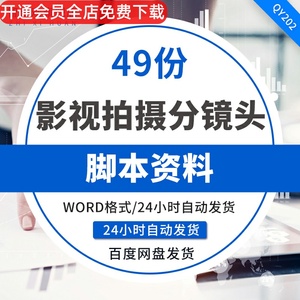 微电影电视公益广告企业宣传片影视拍摄分镜头脚本资料 拍摄方案影视口红广告纪录片宣传片专题报告拍摄脚本