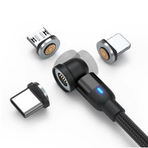 PD 100W 540° Magnetic Cable USB Typc-C to Type c 27W Light