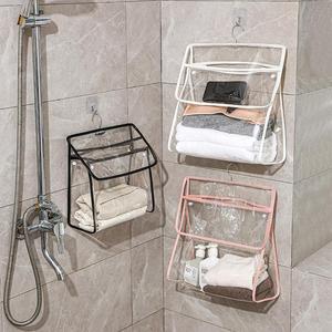 洗澡包便携大容量防水袋干湿分离洗漱收纳袋子浴室透明手提洗浴包