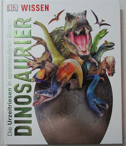 德语儿童学习科普恐龙故事书 dinosaures 漫画原版德文百科科学书
