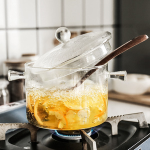 洗茶杯容器皿电陶炉耐热玻璃消毒平底锅大号单独烧水壶煮茶具盆碗