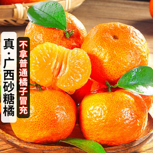 正宗广西砂糖橘新鲜10斤沙塘桔小橘子当季水果整箱蜜橘桔子柑橘9