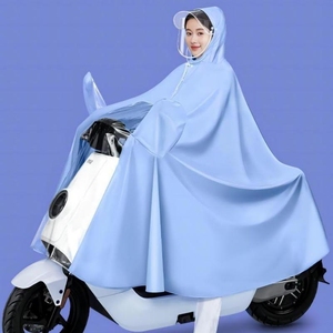 天堂伞雨衣电动车男女加大厚长款全身防暴雨电瓶摩托车专用雨披人