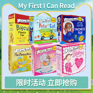 英文原版  I Can Read Pete the Cat 皮特猫 Danny 小饼干狗 Biscuit 青蛙和蟾蜍 Frog and Toad 帕丁顿熊 Paddington