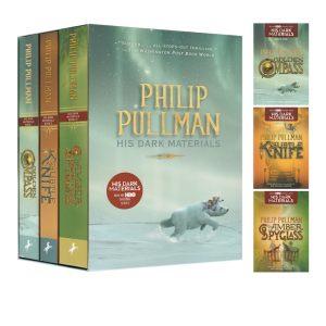 暗物质三部曲 His Dark Materials Trilogy 3册盒装 黄金罗盘 魔法神刀 琥珀望远镜 青少年奇幻小说读物