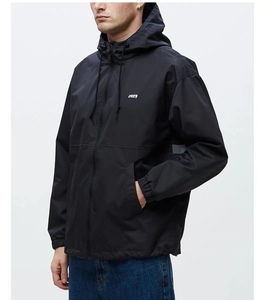 OBEY Caption Jacket 19新款连帽开衫防风冲锋衣外套 夹克3M反光