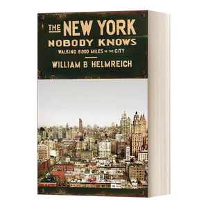 英文原版 The New York Nobody Knows 无人知晓的纽约 在这个城市行走6000英里 英文版 进口英语原版书籍