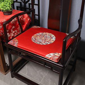 红木椅子坐垫中式家居茶桌椅圈椅垫围椅餐桌椅实木沙发垫冬季座垫