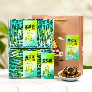 厦门苦瓜茶鼓浪屿凉茶苦瓜乌龙茶炭焙浓香型陈年铁观音熟茶自己喝