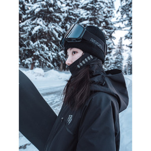 awka 滑雪护脸面罩单板头套速干透气保暖防风男女同款护具