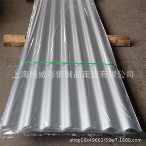 供应江苏横铺彩钢瓦 上海宝钢780型铁青灰色横铺墙面彩钢瓦楞板