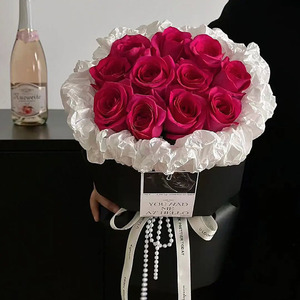 520情人节弗洛伊德玫瑰花束送女友鲜花速递同城北京上海广州配送