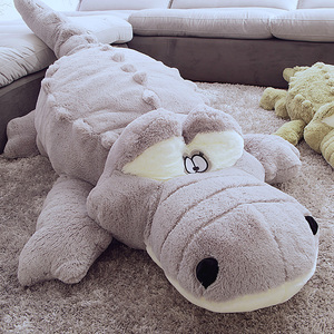 鳄鱼公仔毛绒玩具超大玩偶可爱睡觉抱枕床上巨型娃娃男女生款抱睡
