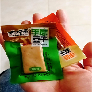 巧味豆香辣豆干豆腐干零食小吃四川重庆特产非香菇豆干