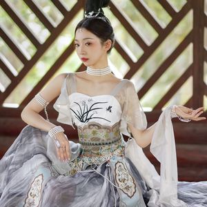 【道生一】楼兰敦煌气质绣花舞台装中国风异域公主服超仙旅拍套装
