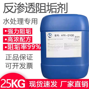 艾特尔ATE-0100反渗透阻垢剂25KG酸性分散剂食品级RO膜缓释除垢剂