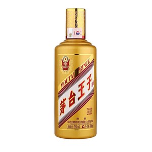 【推荐】茅台王子酒(金王子)53度500ml单瓶装 酱香型白酒贵州
