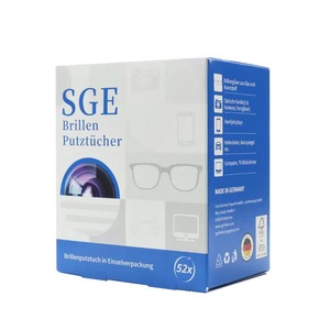 德国进口SGE可茵慈擦镜纸一次性擦眼镜布专用清洁纸酒精清理湿巾