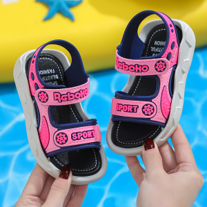 儿童男女宝凉鞋1-9岁韩版软底防滑中小学生外穿沙滩鞋小孩透气鞋