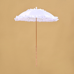 小清新蕾丝花边创意雨伞长柄太阳伞Lolita公主表演道具伞舞蹈拍照
