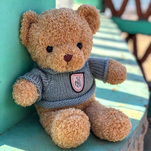 洛克兔【礼盒装】泰迪熊毛绒玩具玩偶抱抱熊熊布娃娃小熊公仔女友