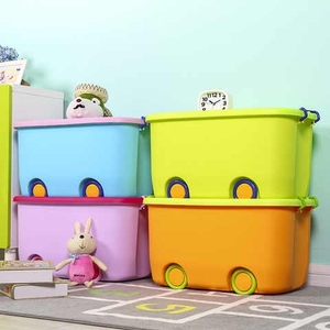 儿童玩具收纳箱宝宝玩具收纳盒整理箱客厅大容量多层懒角落积木