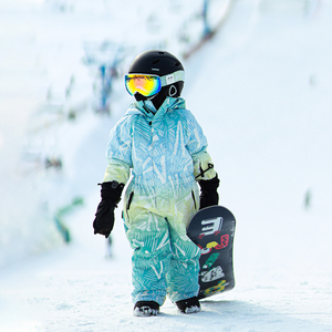 VECTORKIDS玩可拓儿童连体滑雪服套装男童女童防水保暖宝宝滑雪服