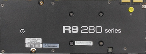 多款AMD R9 280 280X HD7970 HD7950金属背板带螺丝