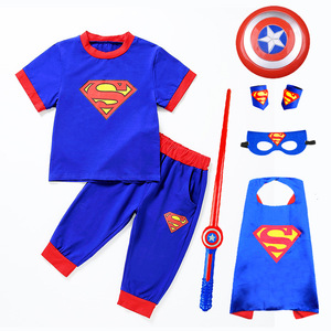 超人衣服六一儿童节幼儿园迪士尼卡通人物服装cosplay造型奥特曼