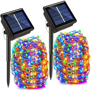 50/100/200/330 LED Solar Light Outdoor Lamp String Lights Fo