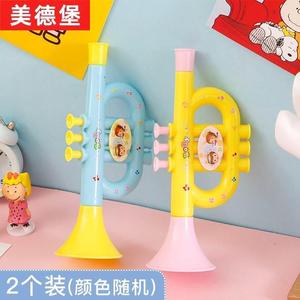 儿童小喇叭玩具可吹口哨乐器吹奏玩具婴儿卡通益智吹唢呐喇叭
