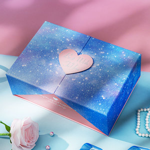礼物盒高级感ins小众大号空盒子生日礼品盒伴手礼盒包装盒送女友