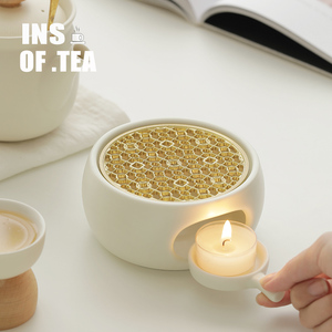温茶炉蜡烛小火炉围炉煮茶烤橘保温底座茶杯马克杯子暖茶器温茶器