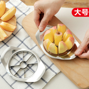 切苹果神器316不锈钢切果器水果切块模具凤梨切果盘专用工具商用