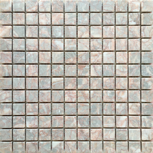 仿古石材马赛克墙贴天然大理石玛瑙红艺术砖浴室鱼池吧台卫生间