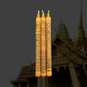 梵古佛牌 泰国三支特色手工艺蜡烛阿赞饰品摆件许蜡烛