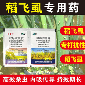 绿康十分吡蚜呋虫胺50%噻嗪异丙威25%水稻稻飞虱专用高效杀虫剂