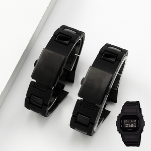 适配改装卡西欧复合塑钢手表带dw5600/DW6900/GWM5610GA2100m凸口