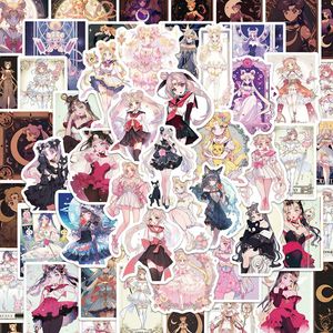 52张美少女战士水冰月贴纸可爱魔法美少女手机壳笔记本装饰贴画。