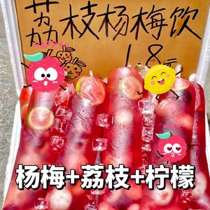 杨梅荔枝柠檬饮夏季水果茶冻干片冲泡水饮品适合女生喝的果茶茶包