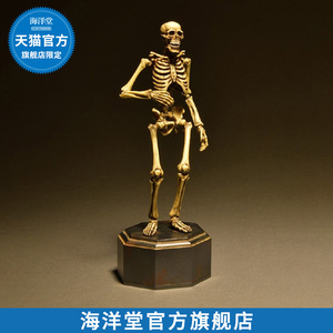 Kaiyodo海洋堂 竹谷式自在置物 骸骨 上色版 潮玩雕像手办