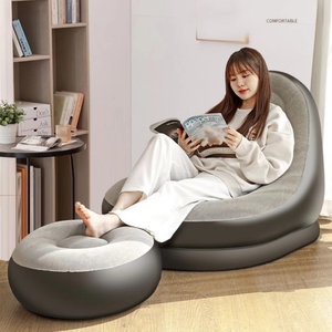 加厚懒人沙发家用休闲单人便携户外懒人充气沙发可躺客厅2023新款
