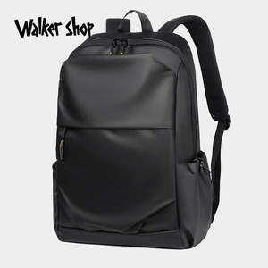 Walker Shop奥卡索双肩包男士旅行背包商务电脑包大容量学生书包