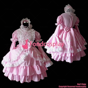 粉色娃娃哥特式洛丽塔lolita公主洋装cosplay服装衣服定做CK1204