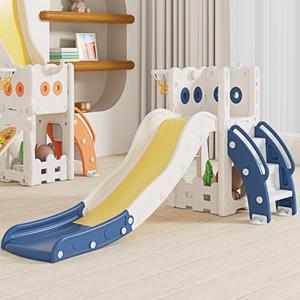 曼龙儿童滑滑梯室内家用可折叠婴幼儿玩具家用小型宝宝滑梯小型游