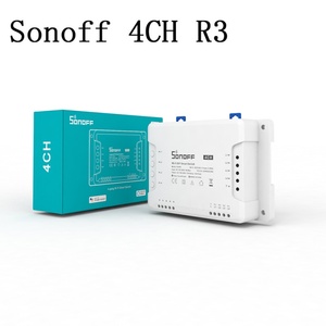 SONOFF 4CH R3 多通道智能开关点动自锁每路独立手机远程控制定时