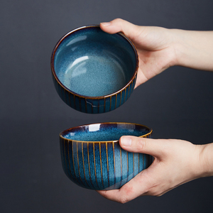 绘市集陶瓷碗家用2023新款特别好看的个性创意吃饭碗米饭碗高级感