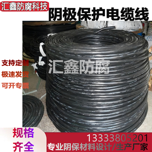 16平方阴极保护专用电缆线VV-1KV/2*10mm² 测试桩阳极铜芯电缆线