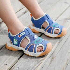 小兔米菲儿童鞋夏季宝宝凉鞋小童1-3岁2男童幼儿软底机能学步鞋女