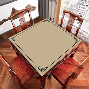 打扑克牌专用桌布手搓桌垫正方形台面布麻雀布麻将桌机麻专用加厚